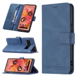 For Google Pixel 6 Magnetic Clasp RFID Blocking Anti-Theft Leather Case with Holder & Card Slots & Wallet(Blue)