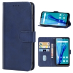 Leather Phone Case For OUKITEL C23 Pro(Blue)