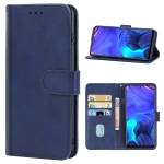 Leather Phone Case For Infinix Note 10 Pro NFC(Blue)