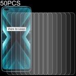 50 PCS 0.26mm 9H 2.5D Tempered Glass Film For OPPO Realme X3 SuperZoom