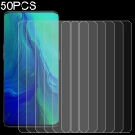50 PCS 0.26mm 9H 2.5D Tempered Glass Film For OPPO Reno A