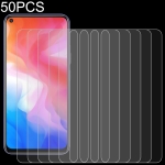 50 PCS 0.26mm 9H 2.5D Tempered Glass Film For vivo Y30
