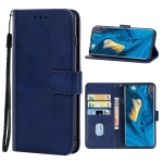 Leather Phone Case For ZTE Nubia Z30 Pro(Blue)