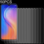 50 PCS 0.26mm 9H 2.5D Tempered Glass Film For Tecno Spark 6 Air