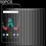 50 PCS 0.26mm 9H 2.5D Tempered Glass Film For Wiko Upulse lite