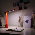 Original Xiaomi Youpin YLTD11YL Yeelight Rechargeable Folding Table Lamp (Red)