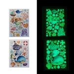 AFG3512 Marine Life Mermaid Luminous PET Material Wall Sticker, Specification: Green