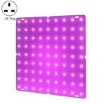 LED Plant Growth Light Indoor Quantum Board Plant Fill Light, Style: D2 25W 81 Beads UK Plug (Pink Purple)