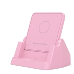928 15W Max Universal Full-Featured Vertical Wireless Charger 10W (Pink)