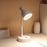 8099 LED Eye Protection Touch Dimming Table Lamp(Classic White)