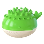 Electric Water Floating Swimming Pet Bath Spray Toys(green)
