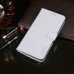 For OPPO A54s idewei Crazy Horse Texture Flip Leather Phone Case(White)
