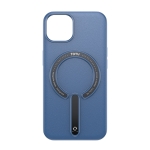 TOTUDESIGN AA-181 Star Series Magnetic Bracket TPU + PC Phone Case For iPhone 13(Blue)