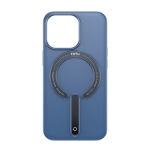 TOTUDESIGN AA-181 Star Series Magnetic Bracket TPU + PC Phone Case For iPhone 13 Pro(Blue)