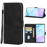 Leather Phone Case For ZTE Axon A31 Ultra 5G(Black)