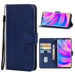 Leather Phone Case For ZTE Blade 20 Pro 5G(Blue)