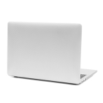 Laptop Carbon Fiber Plastic Honeycomb Protective Case For MacBook Air 13.3 inch A1932 / A2179 / A2337(Transparent)