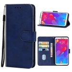 Leather Phone Case For Meizu V8(Blue)