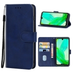 Leather Phone Case For Sharp Aquos R2(Blue)