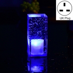 Colorful LED Crystal Lamp Bar Atmosphere Decorative Light, Plug Type:UK Plug(Blue Light)