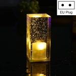 Colorful LED Crystal Lamp Bar Atmosphere Decorative Light, Plug Type:EU Plug(Warm White Light)