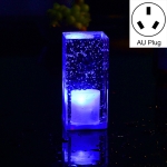Colorful LED Crystal Lamp Bar Atmosphere Decorative Light, Plug Type:AU Plug(Blue Light)