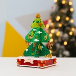 DIY Christmas Building Blocks Toys Desktop Decoration, Style: Jewelry Tree-215 PCS