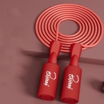 2 PCS Dual-use PVC Skipping Rope For Adults And Children, Style: Long Rope  (Red)