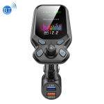 T819 Colorful Screen Car Bluetooth 5.0 MP3 FM Transmitter