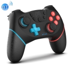 Wireless Bluetooth Gamepad With Macro Programming For Switch Pro, Product color: Left Blue Right Red