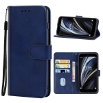 Leather Phone Case For Oukitel WP12 Pro(Blue)