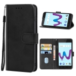 Leather Phone Case For Wiko Sunny3(Black)
