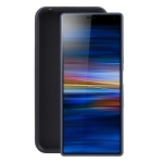 For Sony Xperia 8 Lite TPU Phone Case(Pudding Black)