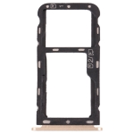 SIM Card Tray + Micro SD Card Tray for ZTE Blade V9 (Gold)