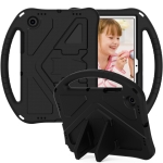 For Samsung Galaxy Tab A8 10.5 2021 X200 / X205 EVA Shockproof Tablet Case with Thumb Bracket(Black)