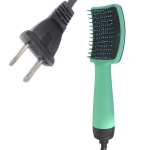 CCS-O-R Multifunctional Hot Air Comb, Plug Type:US Plug(Grass Green)