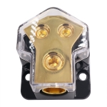 DB31 Car Audio Amplifier Modified Insurance 1 Point 2 Splitter, Specification: Copper