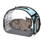 Pet Transparent Space Capsule Outing Package, Size: Large(Blue)