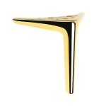 LH-XY-0010 Sofa Cabinet Metal Leg Furniture Leg, Height: 25cm(Titanium)