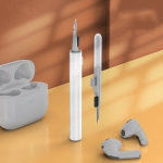 Q5 Bluetooth Earphone Telescopic Cleaning Pen Brush(White)