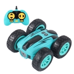 RD158-3 2.4G Mini High Speed Double Sided Remote Control Car Toy(English Box 08 Blue)