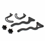 Motorcycle Windshield Fixing Bracket Modification Accessories For BMW R1200GS / R1250GS / ADV(Black)