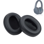 1 Pair Sponge Earpad For SONY WH-XB900N Headset, Color: Protein Skin-Black